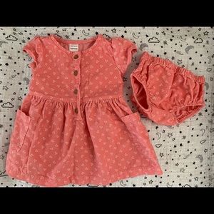 Carter’s Baby Girl Dress w/ Bloomers